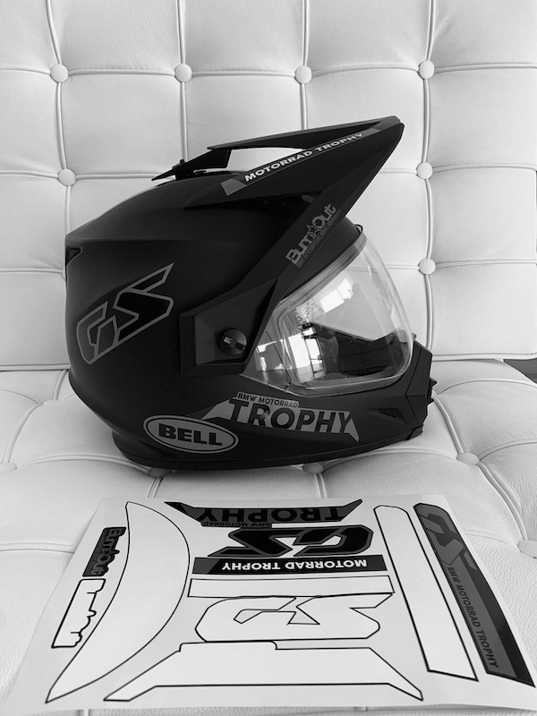 STICKERS pour Casque "GS trophy"
