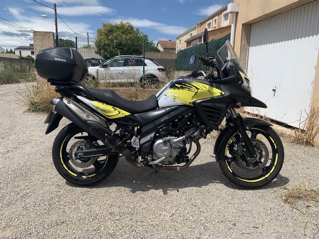 Moto SUZUKI V-STROM 650 (2013 à 2015)