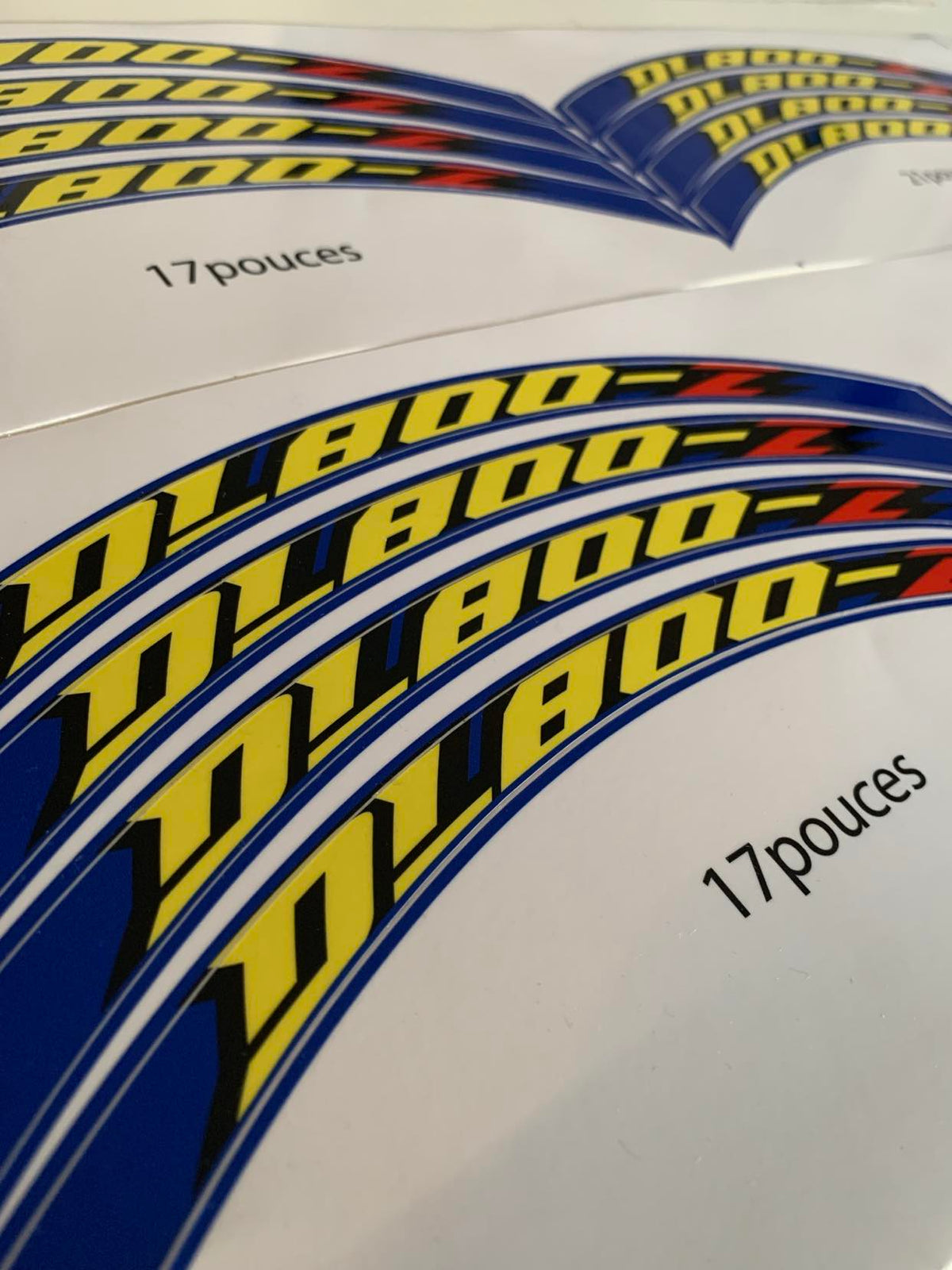 Stickers pour Jantes 800DE / SE