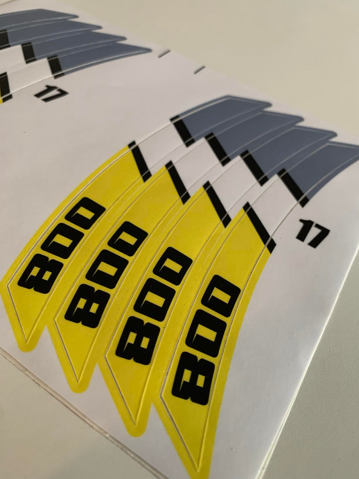 Stickers pour Jantes 800DE / SE