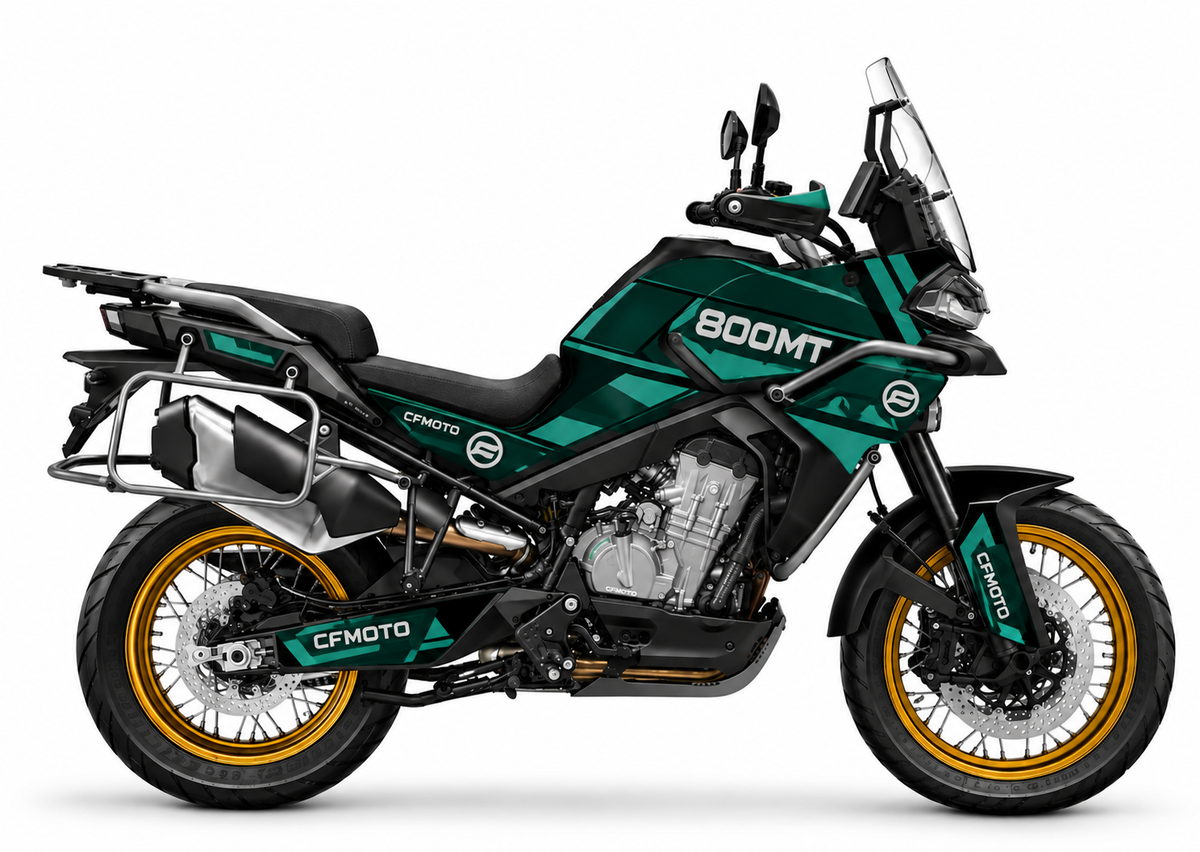 Kit Déco CF Moto 800 MT IBEX (2022+) — Stickers Vinyle HD