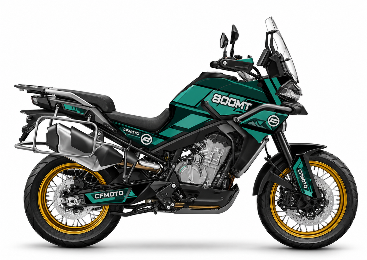 Kit Déco CF Moto 800 MT IBEX (2022+) — Stickers Vinyle HD