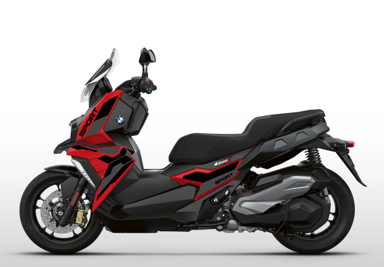 Kit Déco BMW C400X – Graphismes SPORT, LINE & HP