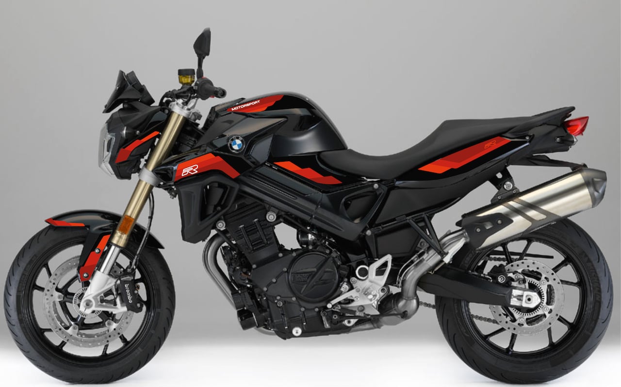 Kit Déco Stickers BMW F800R (2015-2019) – Personnalisation Moto