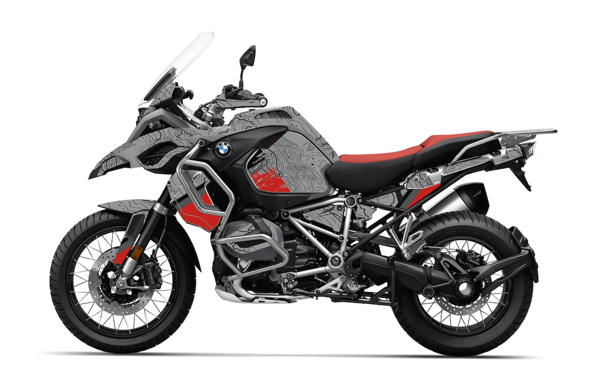 Kit Déco BMW R 1250 GS Adventure GSA (2019-2026+) – Stickers Moto | Burn-Out Design