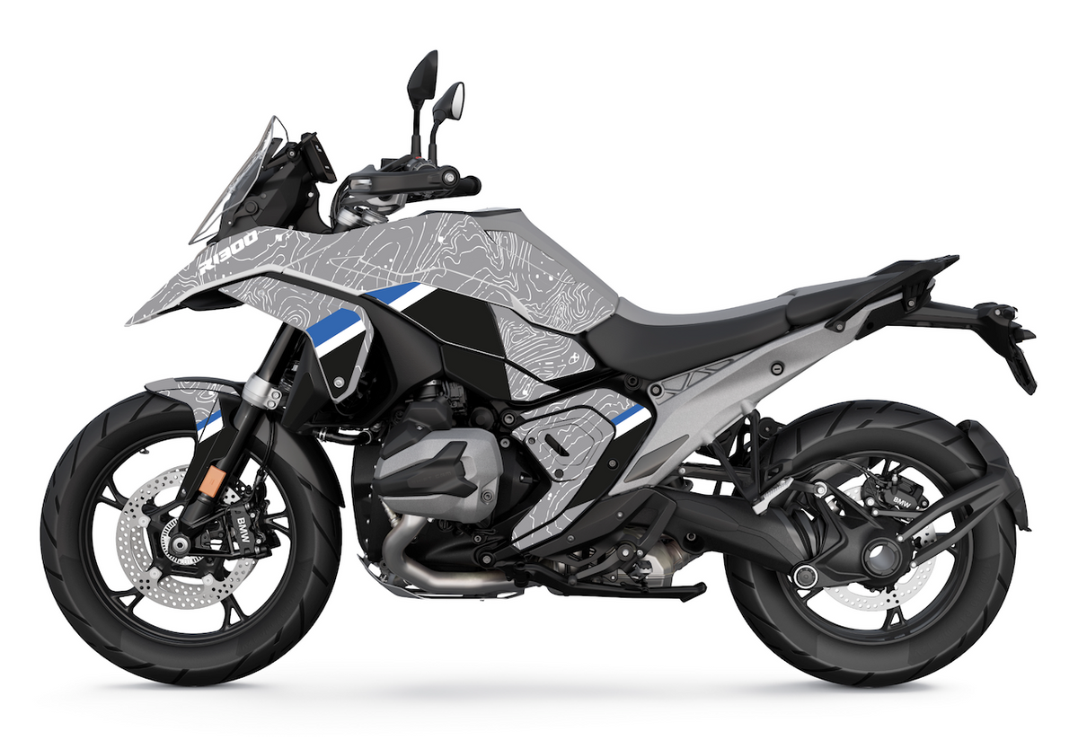 Kit Déco BMW R 1300 GS 2024 2025 2026 – Stickers Moto Personnalisés | Burn-Out Design