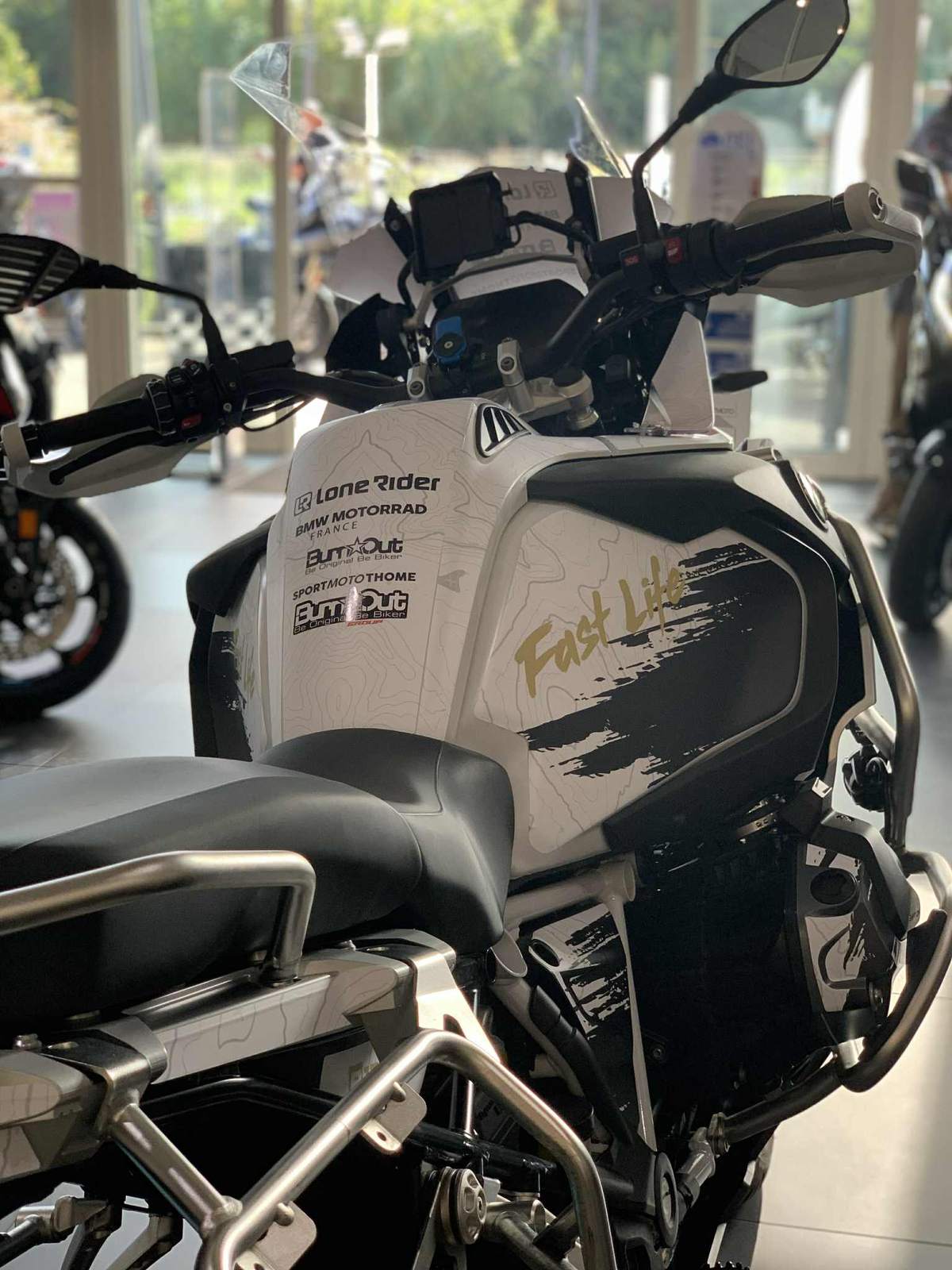 Kit Déco BMW R 1250 GS Adventure GSA (2019-2026+) – Stickers Moto | Burn-Out Design