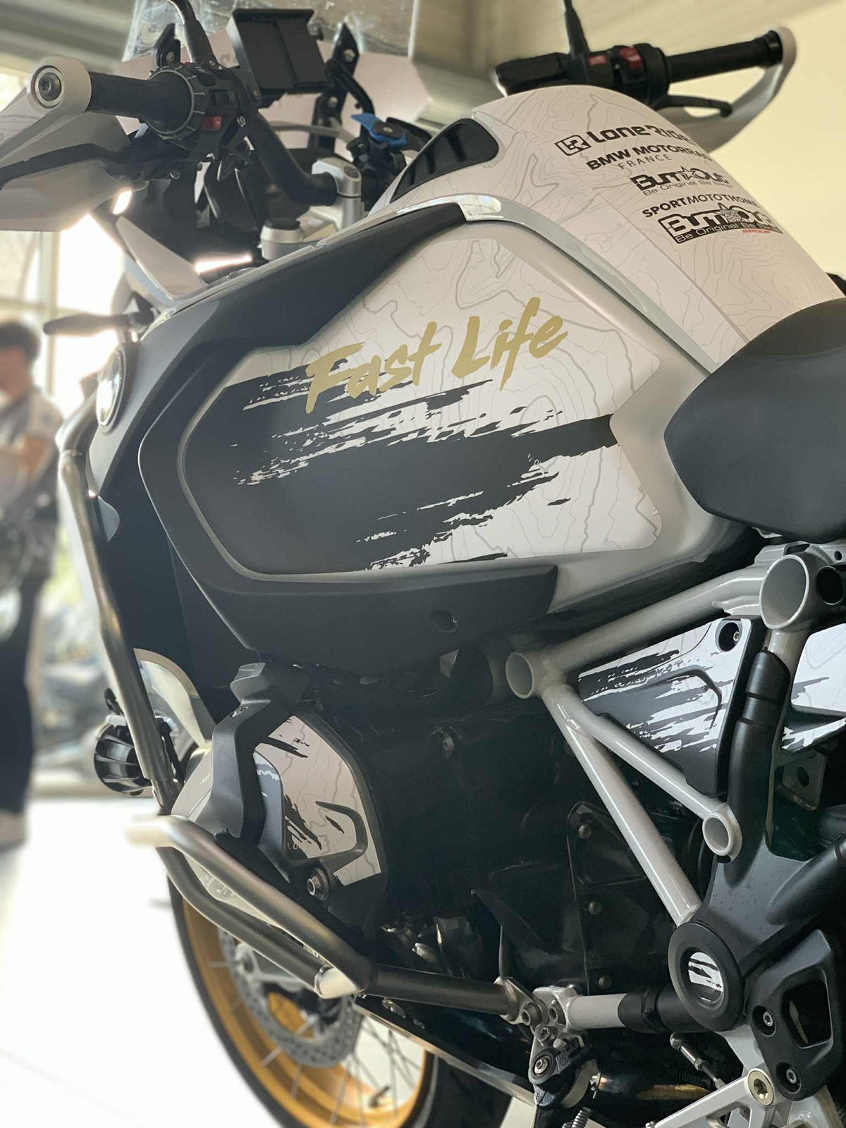 Kit Déco BMW R 1250 GS Adventure GSA (2019-2026+) – Stickers Moto | Burn-Out Design