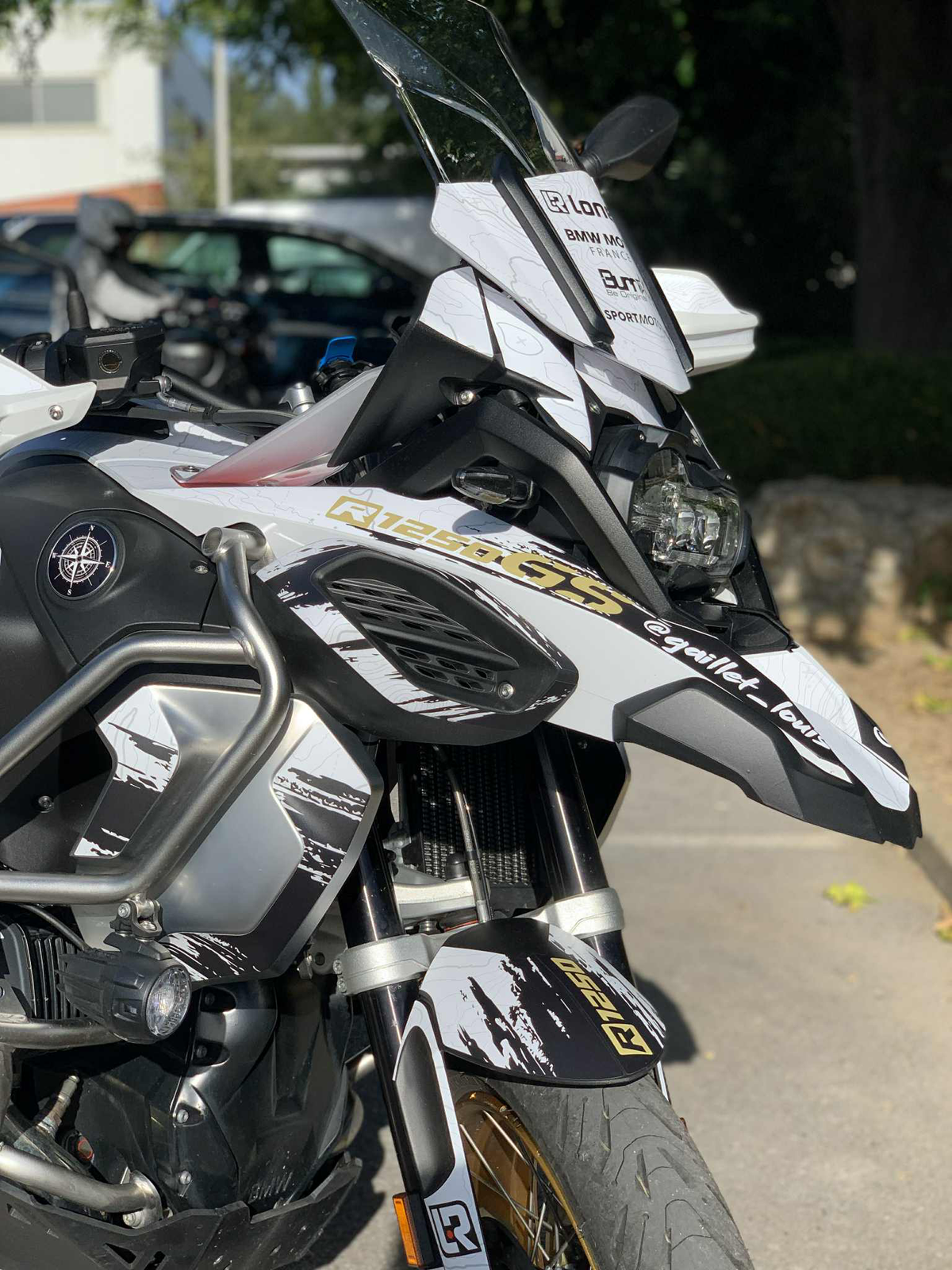 Kit Déco BMW R 1250 GS Adventure GSA (2019-2026+) – Stickers Moto | Burn-Out Design