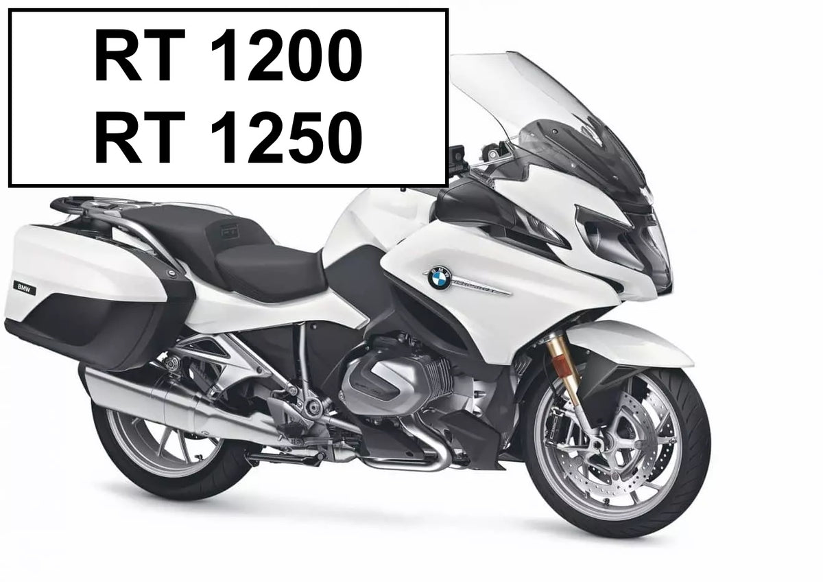 BMW R 1200 RT et R 1250 RT d'origine sans kit déco – vue de profil avant personnalisation Burn-Out Design
