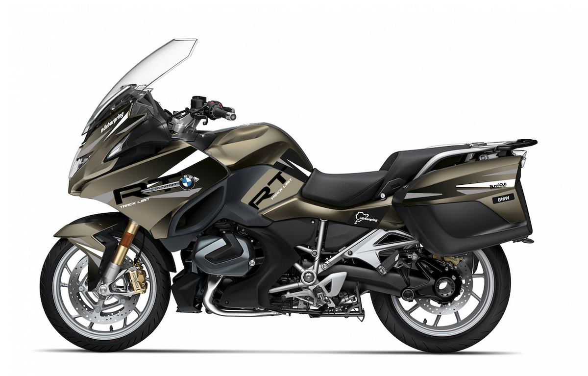 Kit déco stickers BMW R 1200 RT / R 1250 RT – Design RT Bronze & Noir – vinyle thermoformable haut de gamme