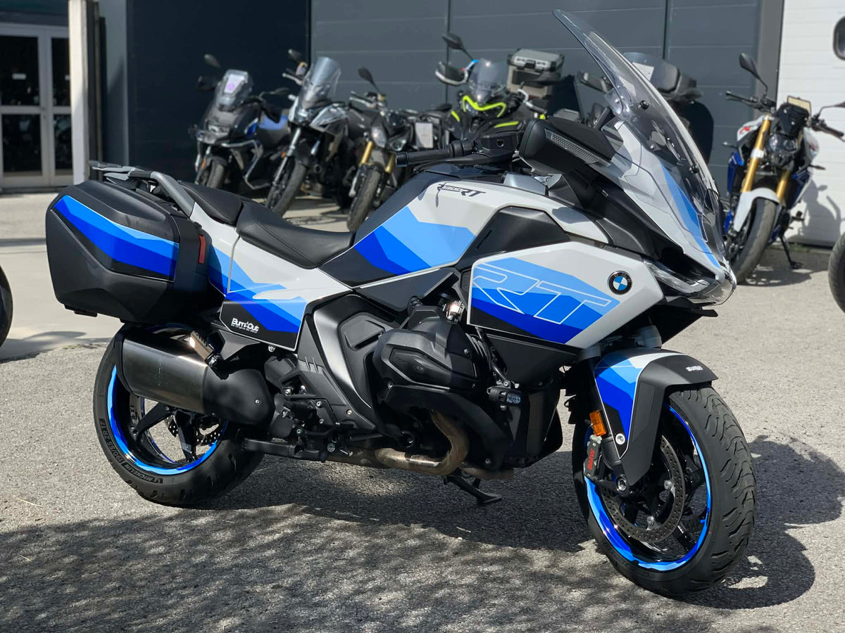 Kit Déco BMW R 1300 RT (2025, 2026+) – Stickers Moto Premium | Burn-Out Design