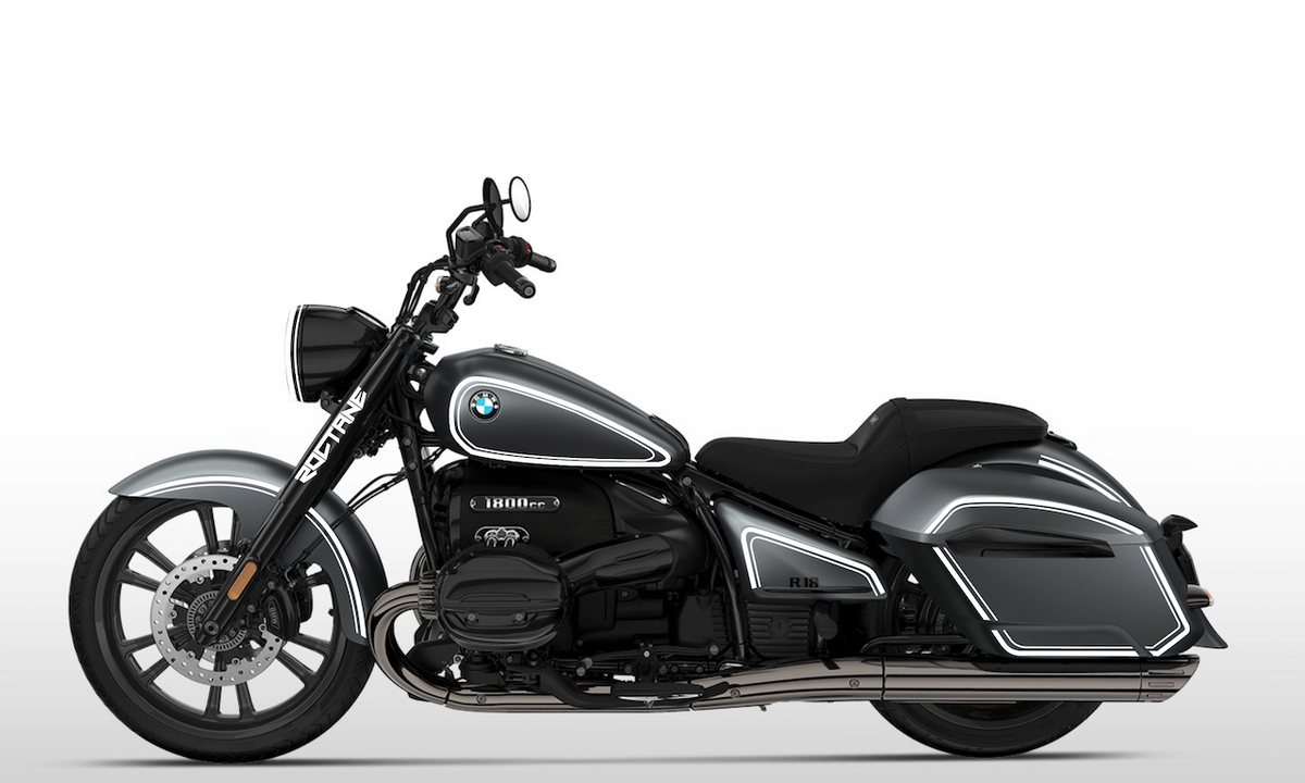 Kit Déco BMW R18 Roctane – Stickers Moto Custom 1800cc | Burn-Out Design
