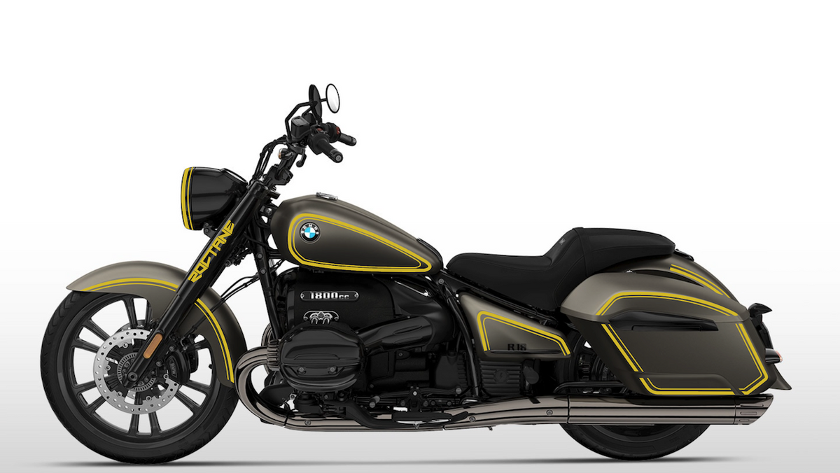Kit Déco BMW R18 Roctane – Stickers Moto Custom 1800cc | Burn-Out Design