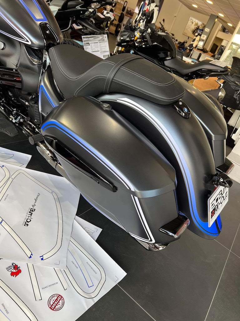 Kit Déco BMW R18 Roctane – Stickers Moto Custom 1800cc | Burn-Out Design