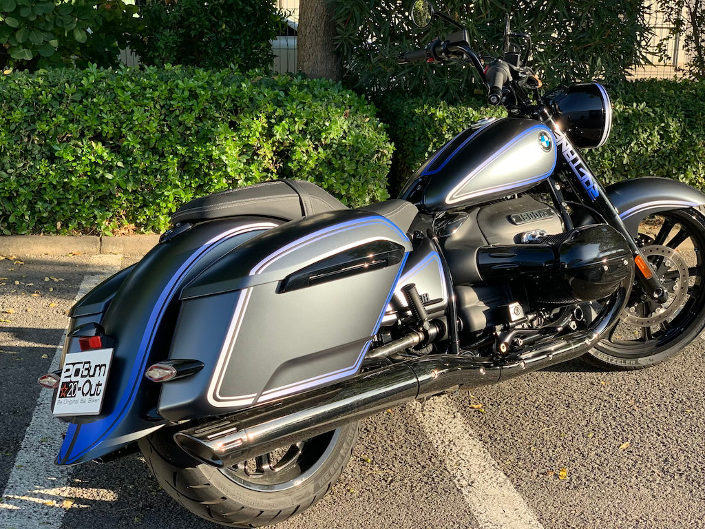 Kit Déco BMW R18 Roctane – Stickers Moto Custom 1800cc | Burn-Out Design
