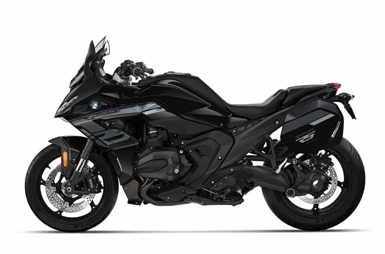 BMW R1300 RS black storm valises stickers burnoutdesign.com