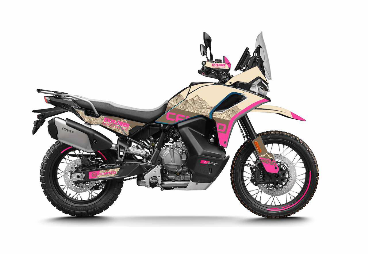 Kit déco CFMOTO 800 MT-X IBEX 2025+ – 20 graphismes