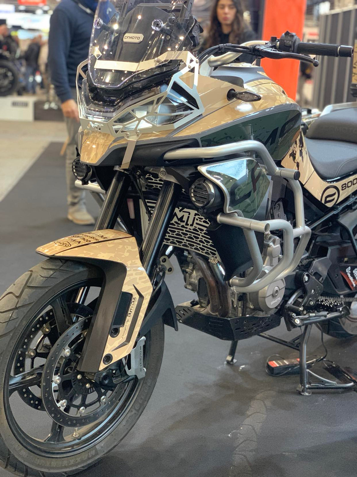 Kit Déco CF Moto 800 MT IBEX (2022+) — Stickers Vinyle HD