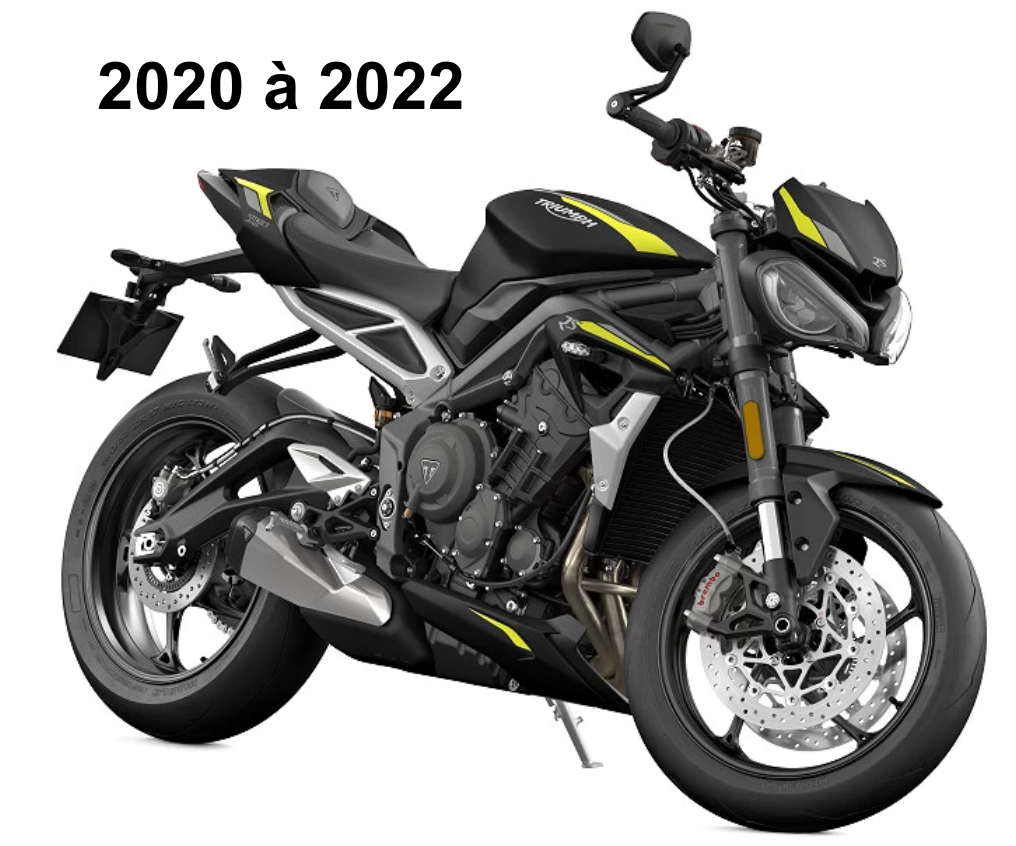 TRIUMPH STREET TRIPLE RS (R ou S) 2020 à 2022