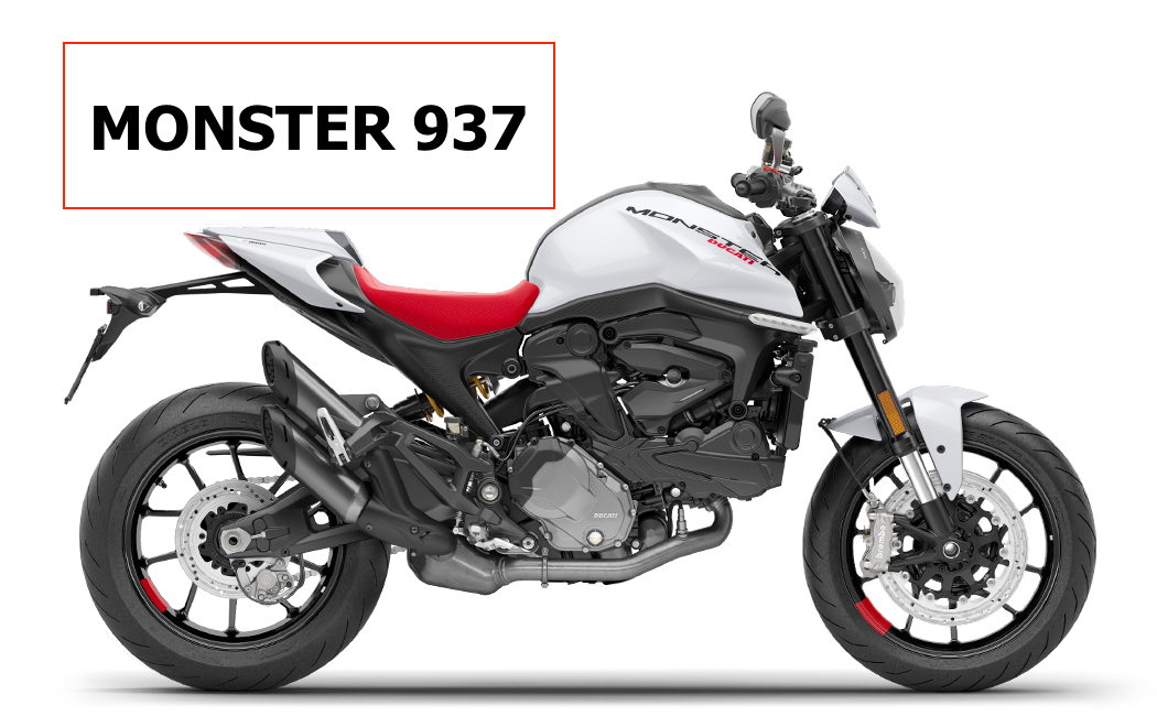 Kit Déco Ducati Monster 937 (2021+) – Stickers Full Cover MotoGP, MM93, FB63, Performance | Made in France
