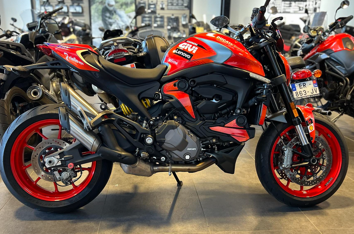 Kit Déco Ducati Monster 937 (2021+) – Stickers Full Cover MotoGP, MM93, FB63, Performance | Made in France