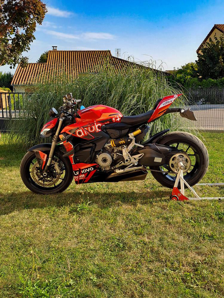 Kit Déco Ducati Streetfighter V2 (2022-2024) – Stickers WSBK, MotoGP, Gresini, MM93, FB63 | Made in France