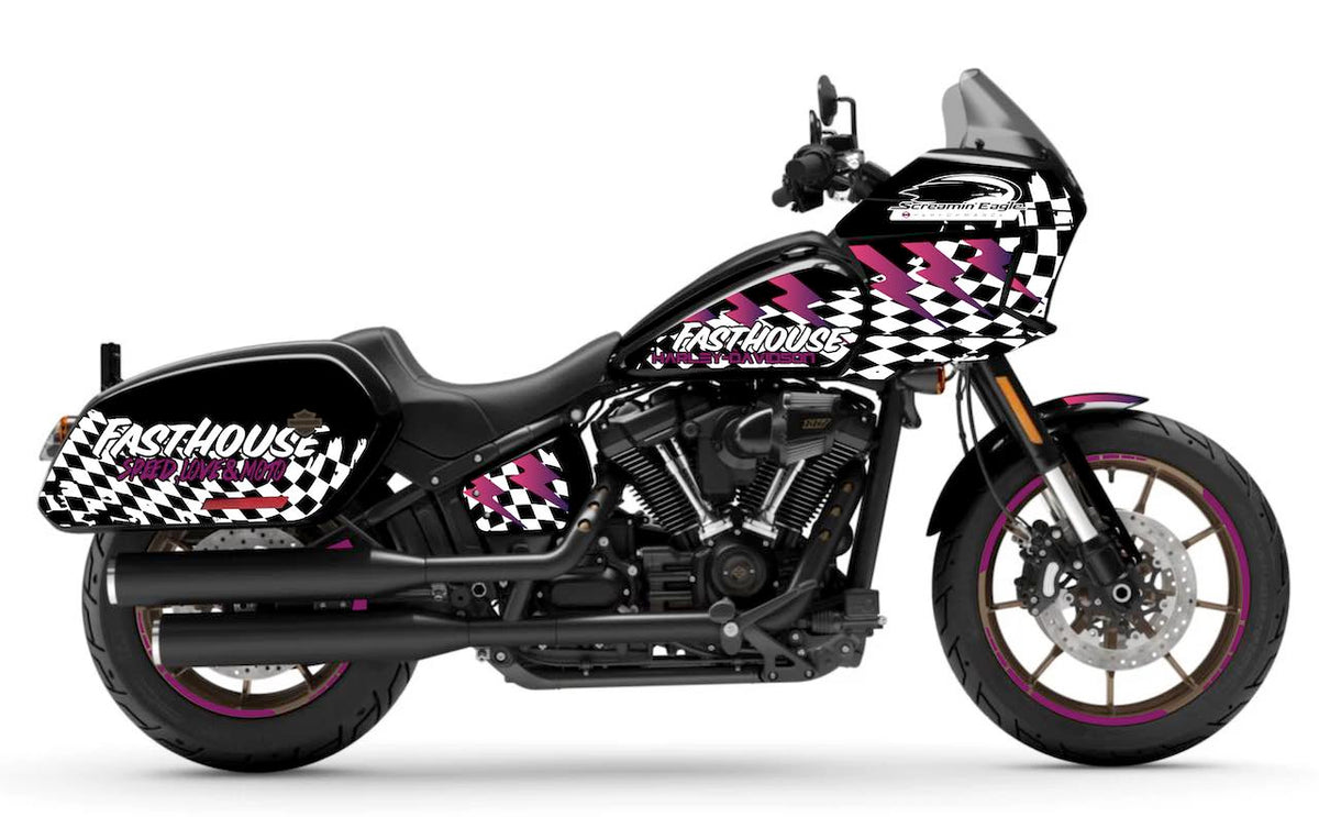 Kit Déco Harley-Davidson Low Rider ST (2022+) — 22 Designs | Stickers Vinyle HD | Made in France