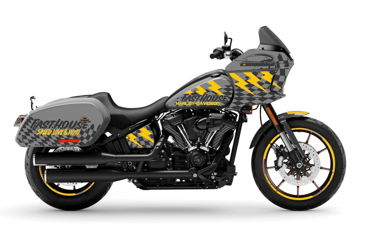 Kit Déco Harley-Davidson Low Rider ST (2022+) — 22 Designs | Stickers Vinyle HD | Made in France