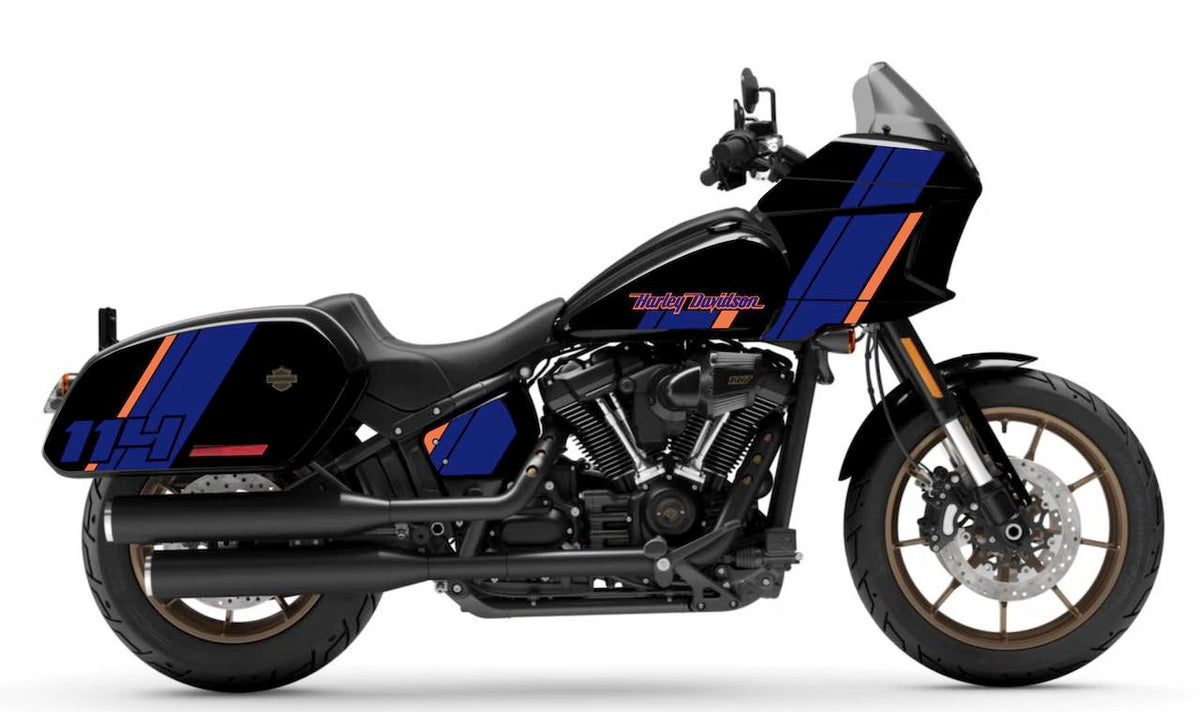 Kit Déco Harley-Davidson Low Rider ST (2022+) — 22 Designs | Stickers Vinyle HD | Made in France