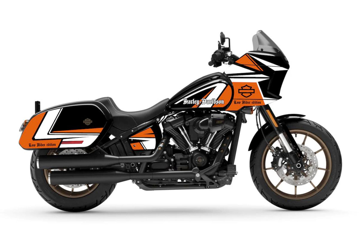 Kit Déco Harley-Davidson Low Rider ST (2022+) — 22 Designs | Stickers Vinyle HD | Made in France