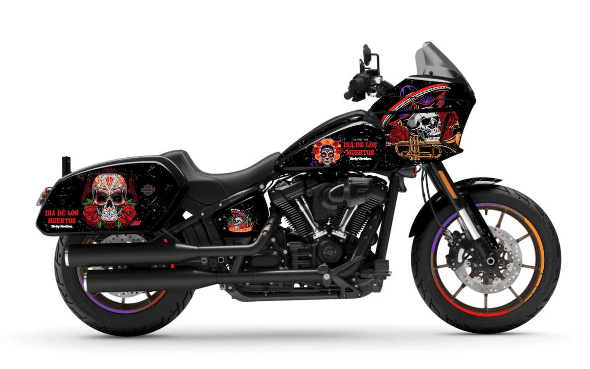 Kit Déco Harley-Davidson Low Rider ST (2022+) — 22 Designs | Stickers Vinyle HD | Made in France