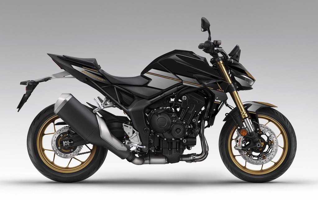 Kit déco Honda Hornet CB 1000 2025 — VISION Noir Bronze — Burn-Out Design