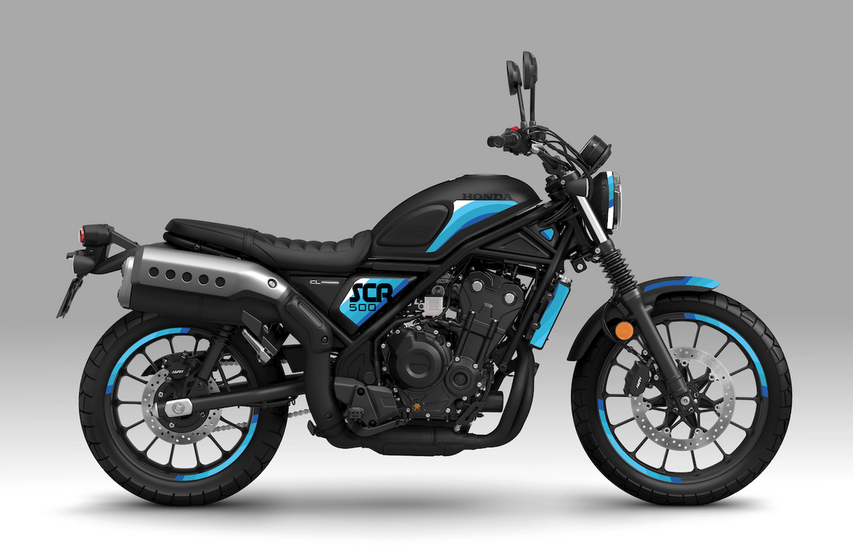 Kit Déco Honda CL 500 2023+ – GOOD VIBES & SCRAMBLER | Déco Jantes Incluse | Made in France