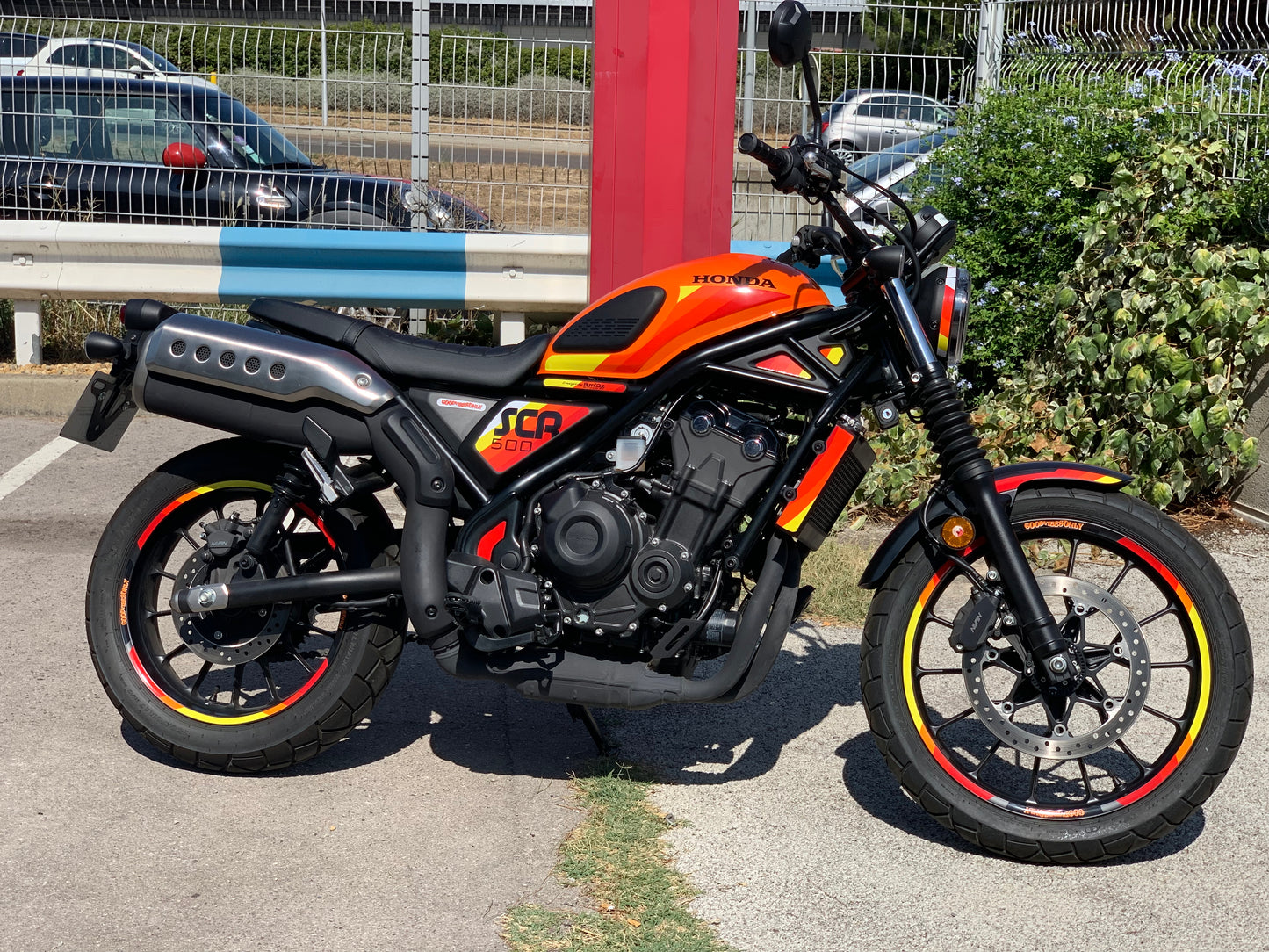 Kit Déco Honda CL 500 2023+ – GOOD VIBES & SCRAMBLER | Déco Jantes Incluse | Made in France