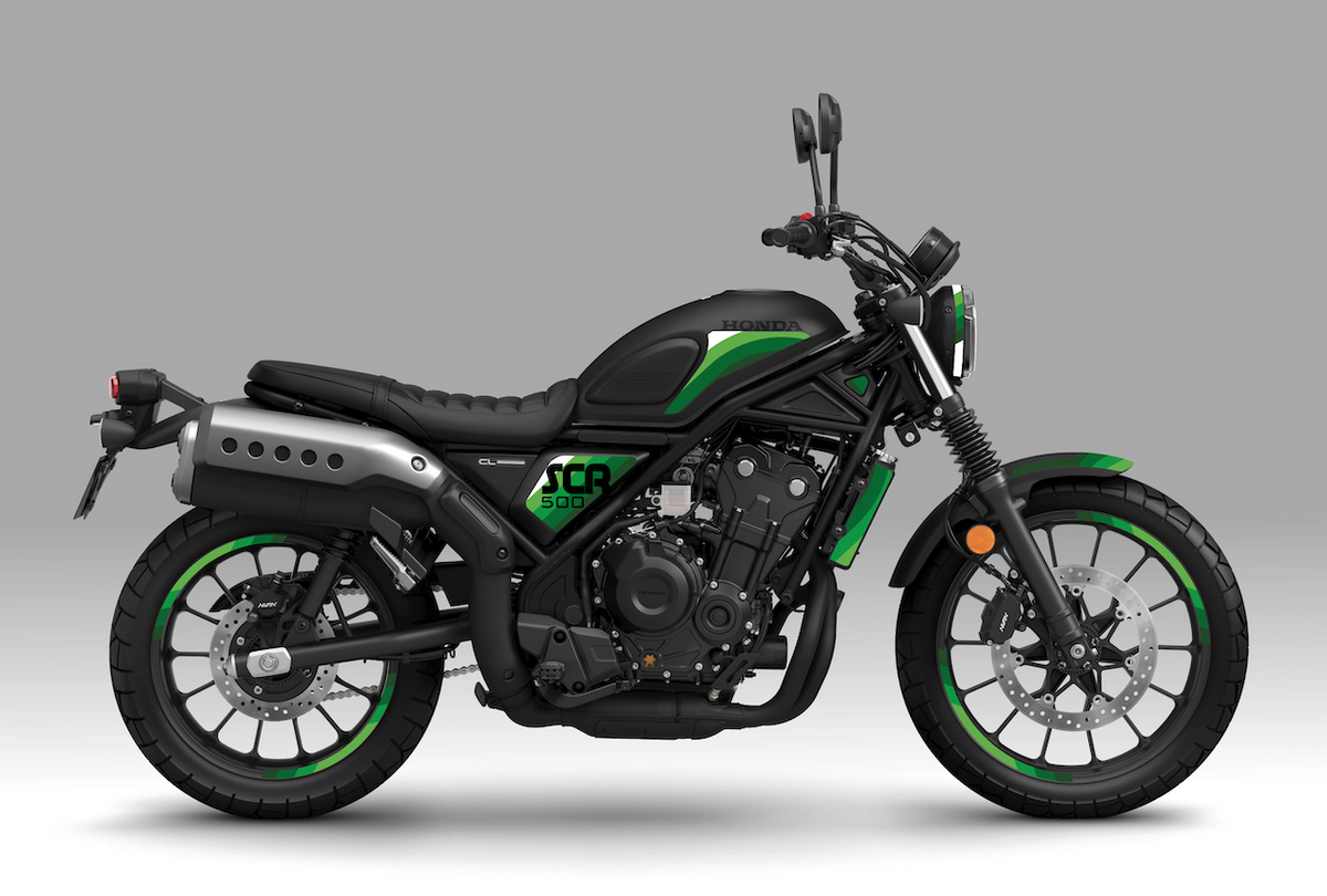 Kit Déco Honda CL 500 2023+ – GOOD VIBES & SCRAMBLER | Déco Jantes Incluse | Made in France