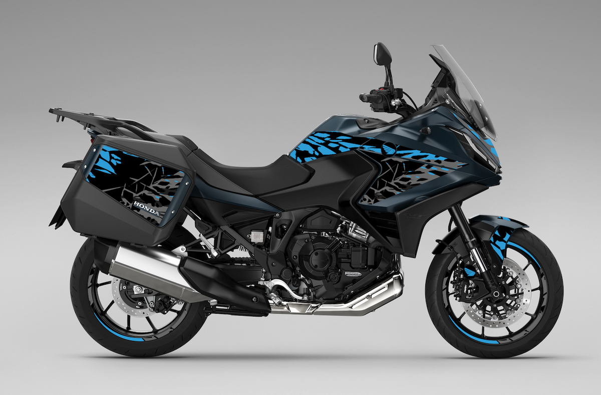 Kit Déco Honda NT1100 (Coloris 2022 à 2024) — AILES, BOL, LINE, Fireblade, Speed | Stickers Valises & Jantes | Burn-Out-Design