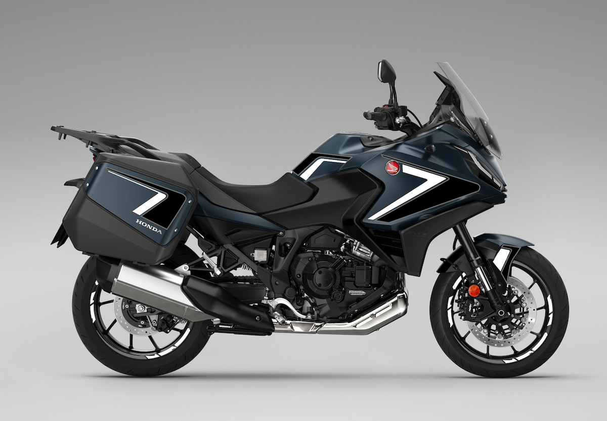 Kit Déco Honda NT1100 (Coloris 2022 à 2024) — AILES, BOL, LINE, Fireblade, Speed | Stickers Valises & Jantes | Burn-Out-Design