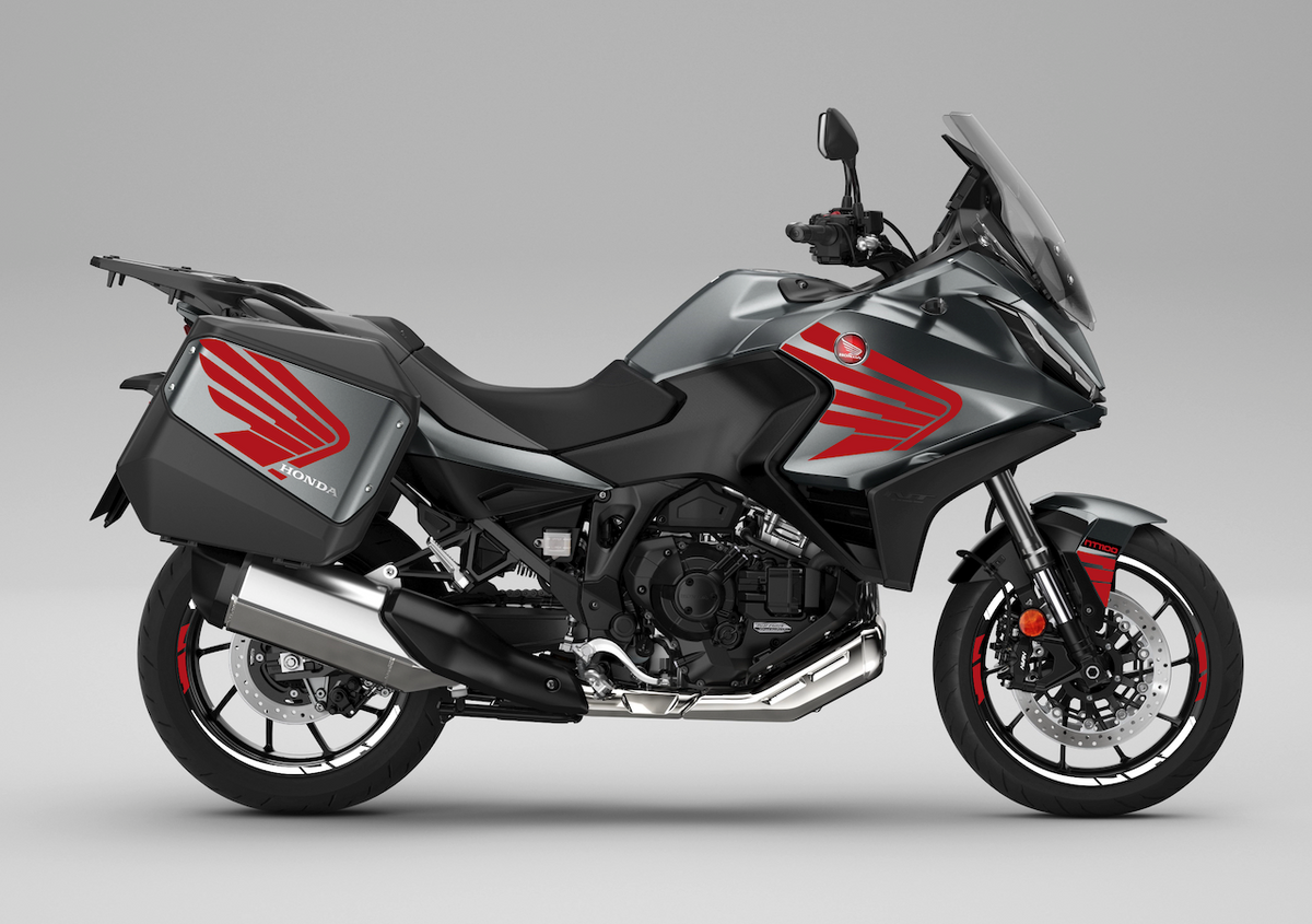 Kit Déco Honda NT1100 (Coloris 2022 à 2024) — AILES, BOL, LINE, Fireblade, Speed | Stickers Valises & Jantes | Burn-Out-Design