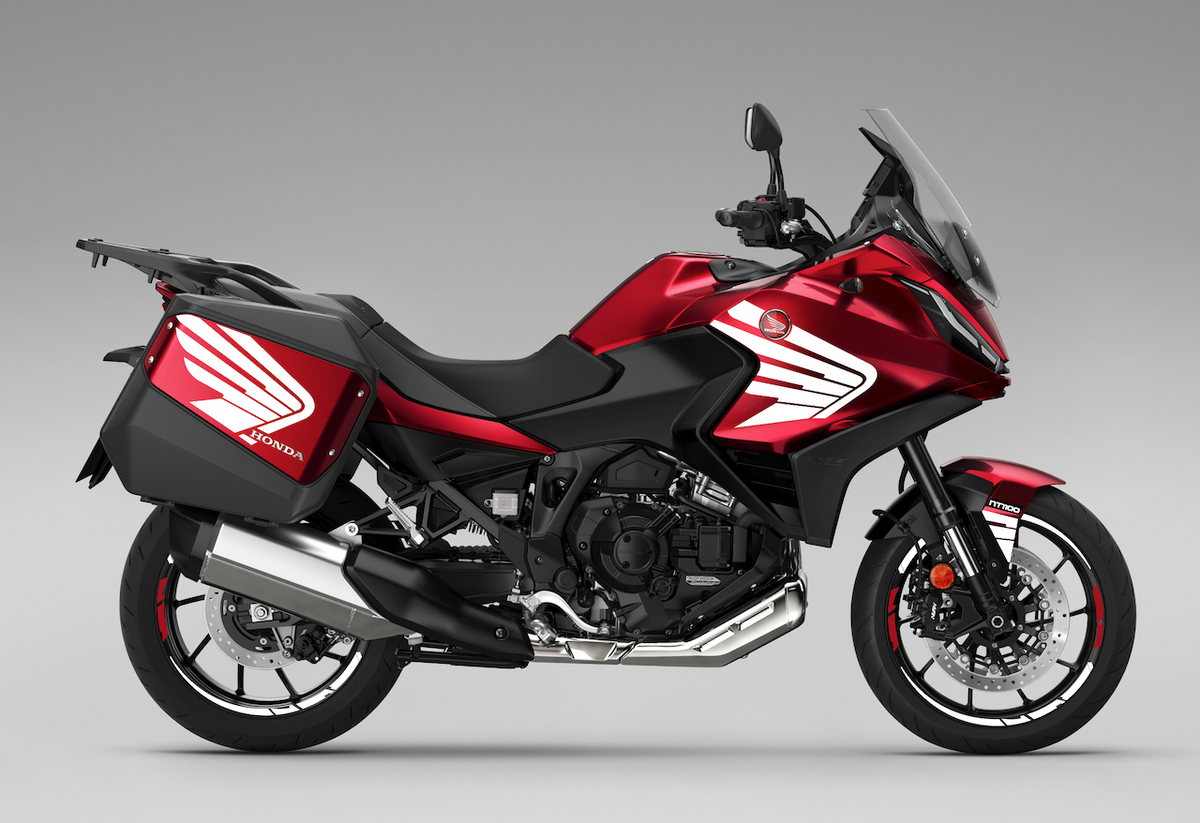 Kit Déco Honda NT1100 (Coloris 2022 à 2024) — AILES, BOL, LINE, Fireblade, Speed | Stickers Valises & Jantes | Burn-Out-Design