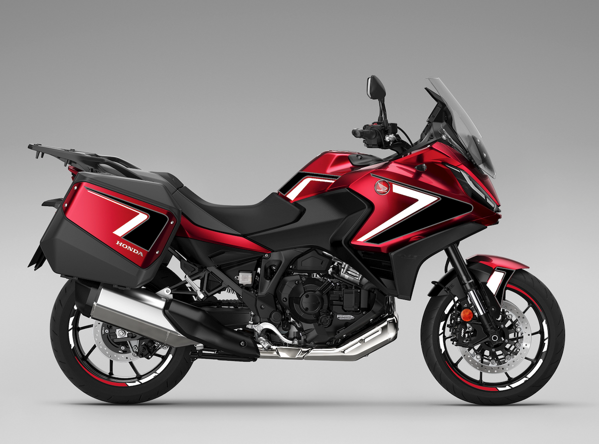 Kit Déco Honda NT1100 (Coloris 2022 à 2024) — AILES, BOL, LINE, Fireblade, Speed | Stickers Valises & Jantes | Burn-Out-Design