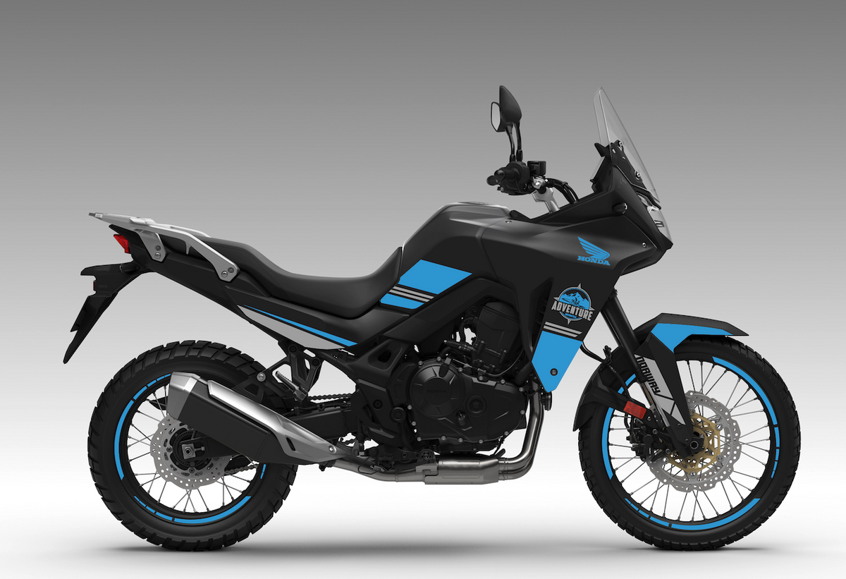 Kit Déco Honda Transalp XL 750 (2023-2025) — 13 Designs | Full Cover HD | Made in France