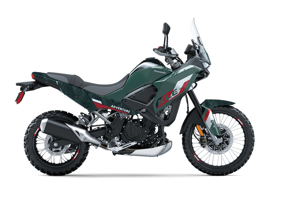 Kit Déco Kawasaki KLE 500 / KLE 500 SE – Stickers Thermoformables