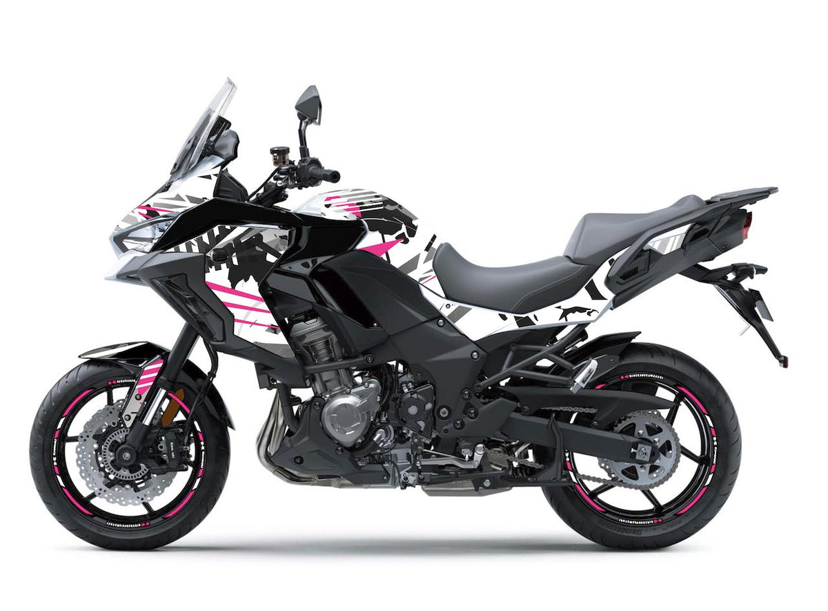 Kit Déco Kawasaki Versys 1100 SE (2025+) – Stickers Vinyle SEMA