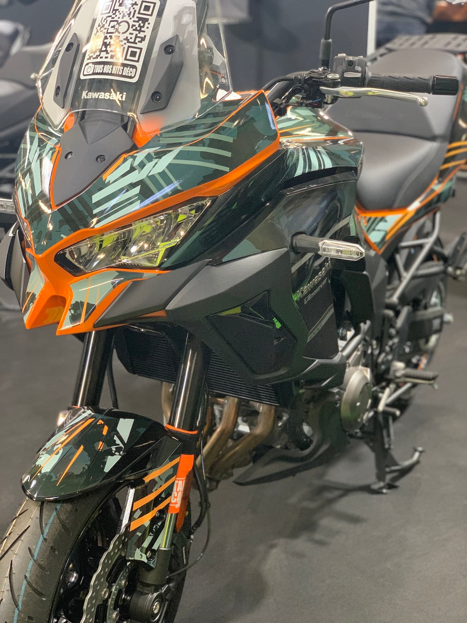 Kit Déco Kawasaki Versys 1100 SE (2025+) – Stickers Vinyle SEMA