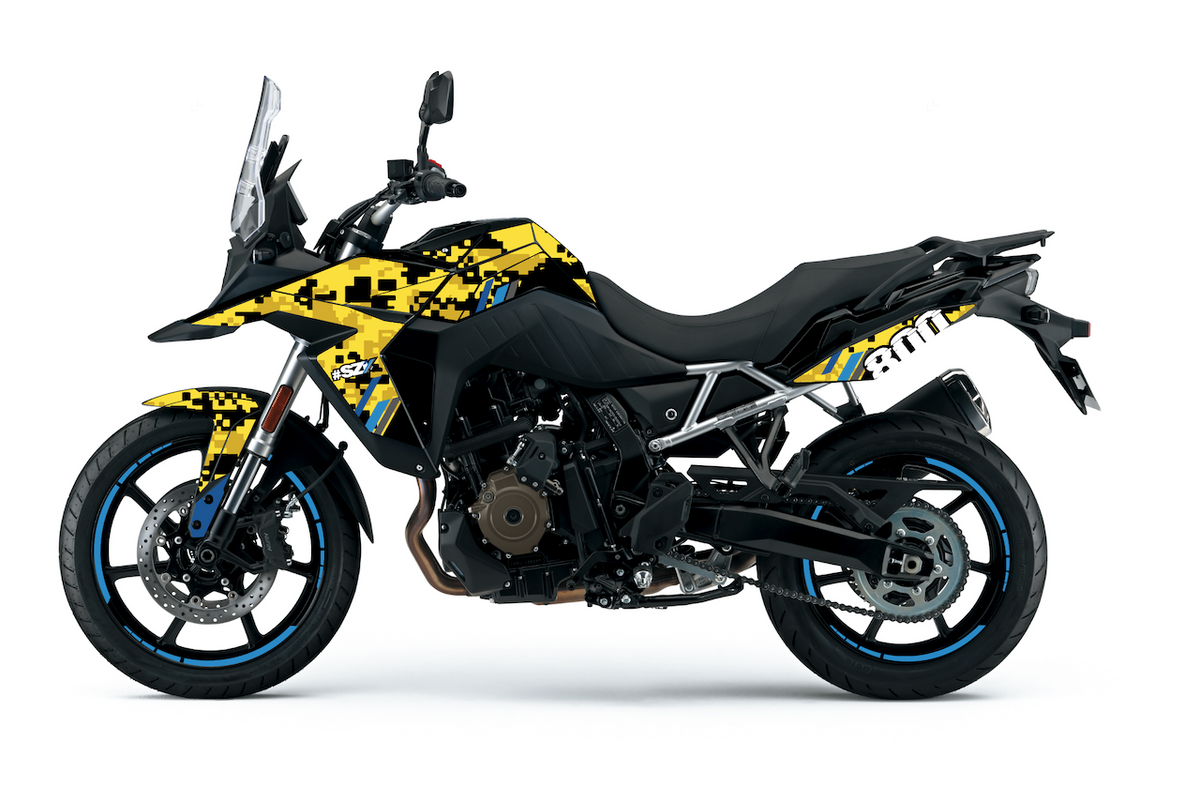 Kit déco Suzuki V-Strom 800 DE / SE 2023+ – 10 graphismes