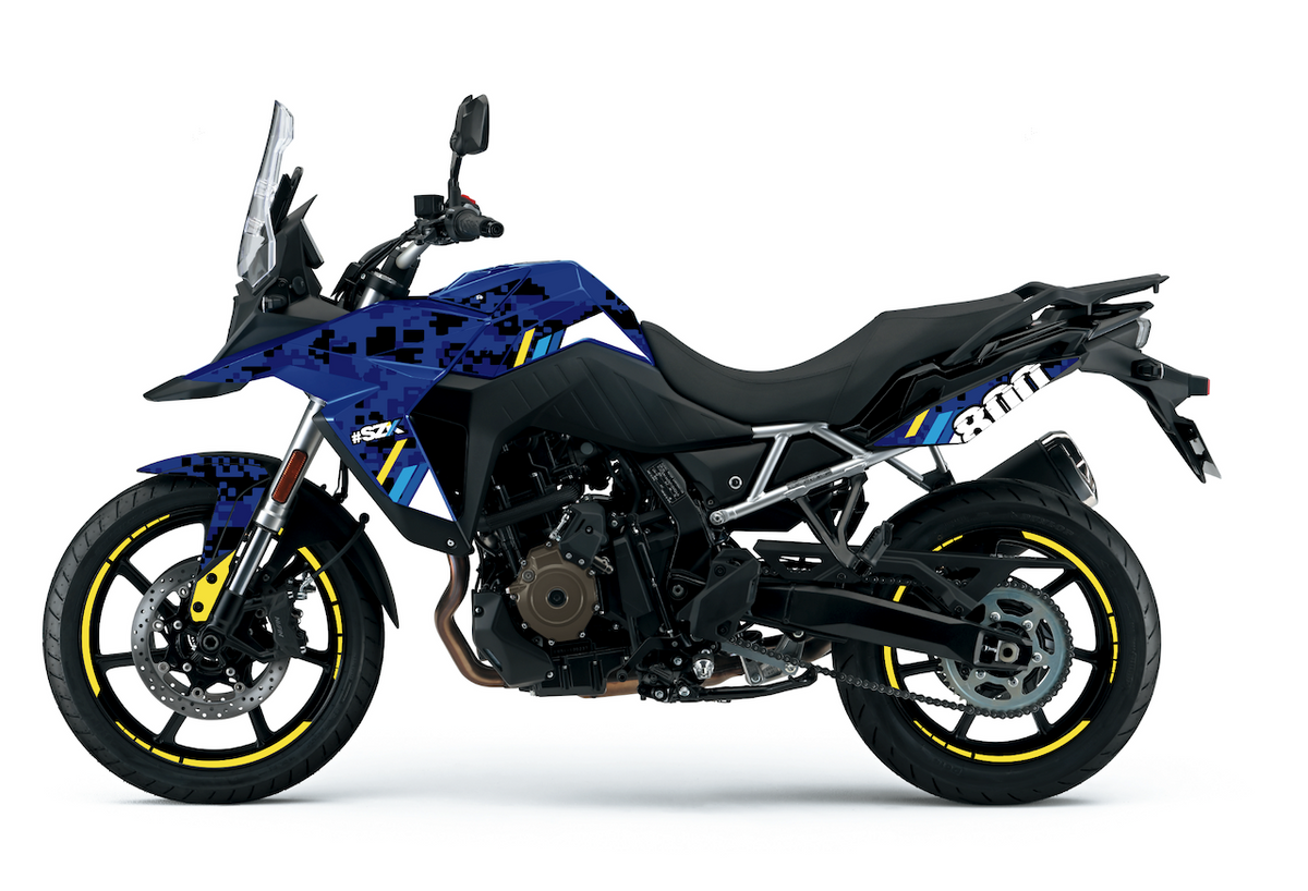 Kit déco Suzuki V-Strom 800 DE / SE 2023+ – 10 graphismes