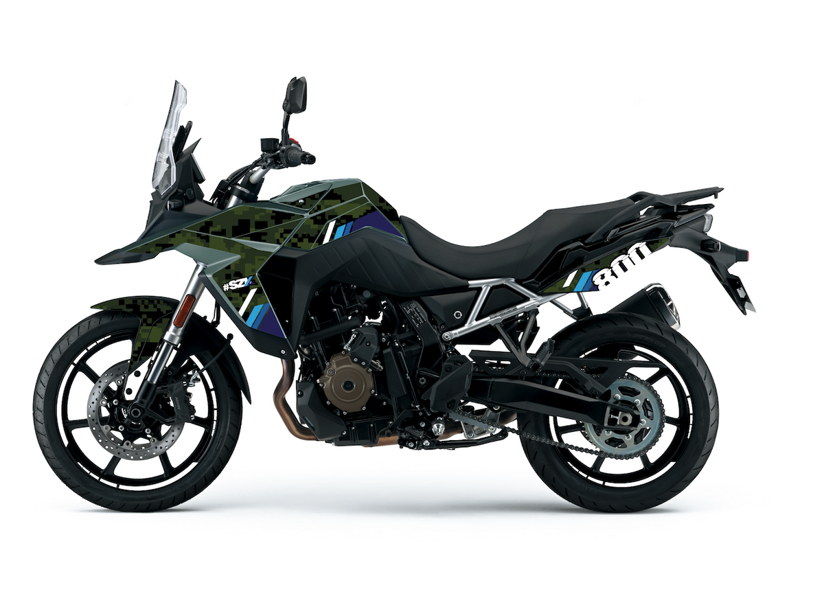 Kit déco Suzuki V-Strom 800 DE / SE 2023+ – 10 graphismes