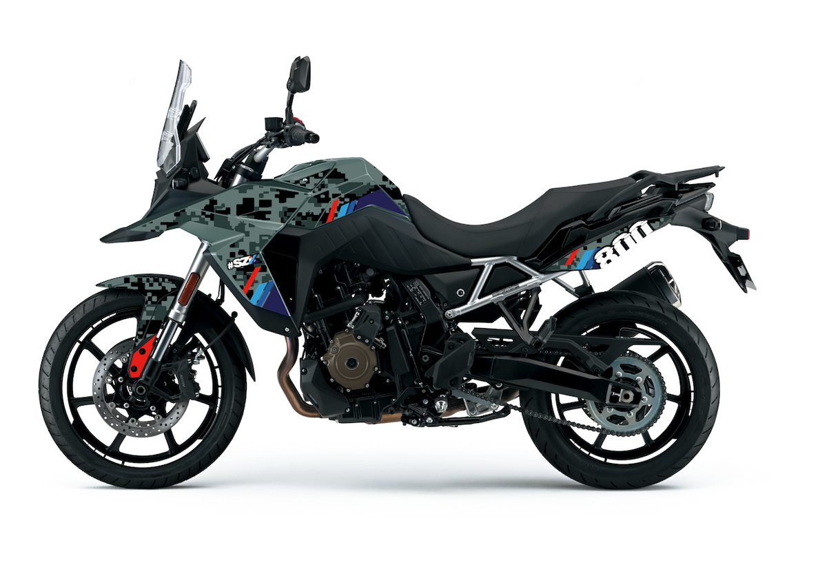 Kit déco Suzuki V-Strom 800 DE / SE 2023+ – 10 graphismes