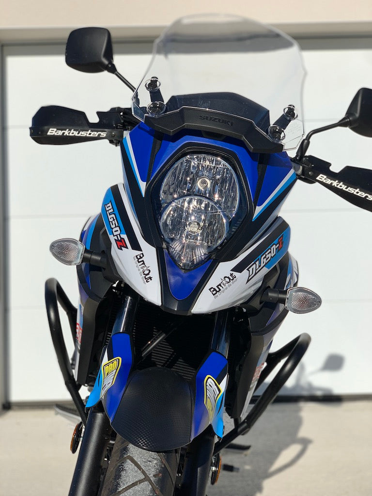 Kit Déco Suzuki V-STROM 650 / 650 XT (2017+) — 10 Designs Trail Adventure | Made in France